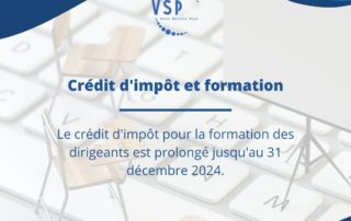 Crédit impot et formation